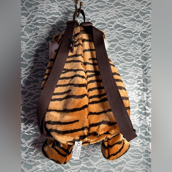 Aurora Vintage Tiger Plush Backpack NWT! main image 4